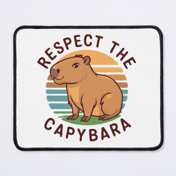 Item preview, Respect The Capybara designed and sold by Lydyb-creations.