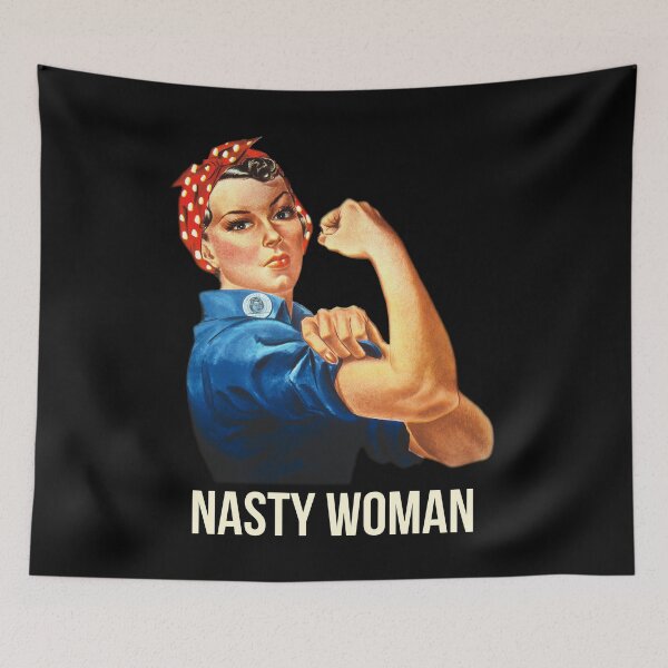 Item preview, Nasty Woman Rosie the Riveter designed and sold by flippinsg.