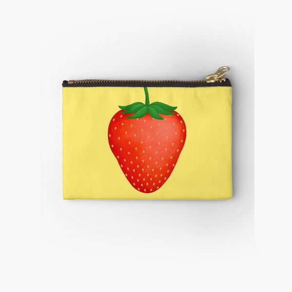 Item preview, Strawberry on Yellow designed and sold by bits-and-bob.