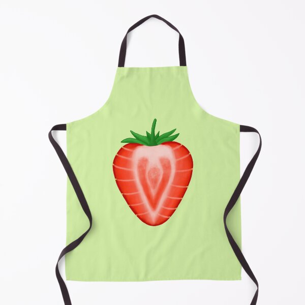 Item preview, Strawberry Half on Green designed and sold by bits-and-bob.