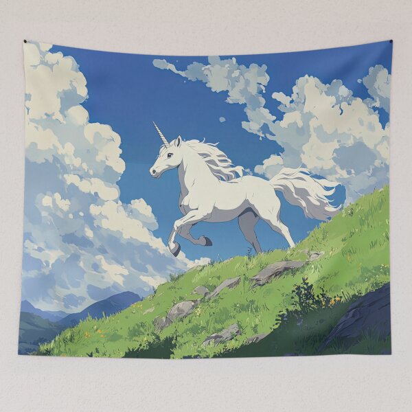 Item preview, Unicorn, fantastic creature | Anime style designed and sold by ComicsFactory.