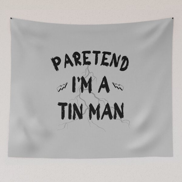 Item preview, Pretend I'm A Tin Man Halloween Last Minute Costume Party Funny Halloween For Adults designed and sold by JustCrafted.
