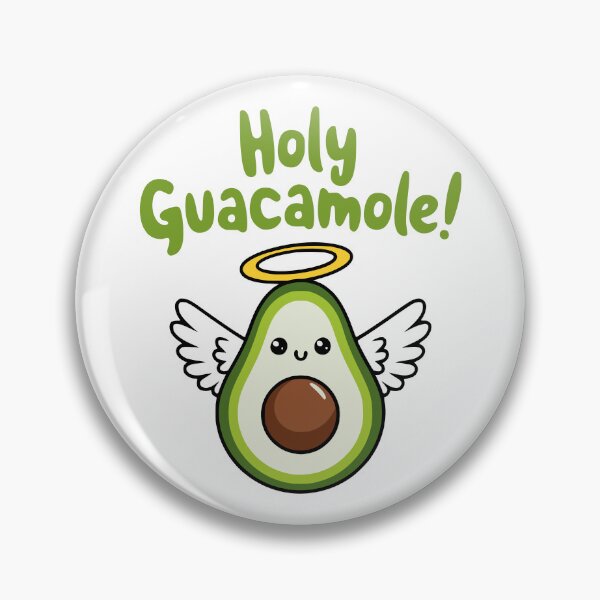 Item preview, Holy Guacamole! Kawaii Guacamole pun designed and sold by PMCreative.