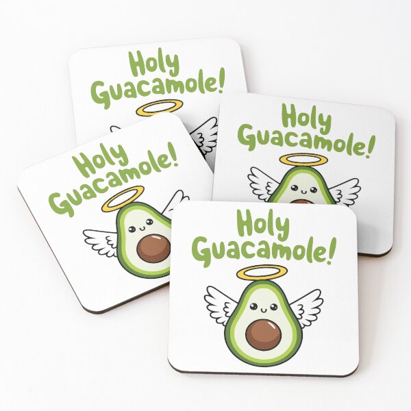 Item preview, Holy Guacamole! Kawaii Guacamole pun designed and sold by PMCreative.