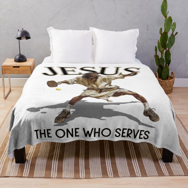 Item preview, Pickleball Jesus: The Ultimate Serve designed and sold by iTeeShirts.