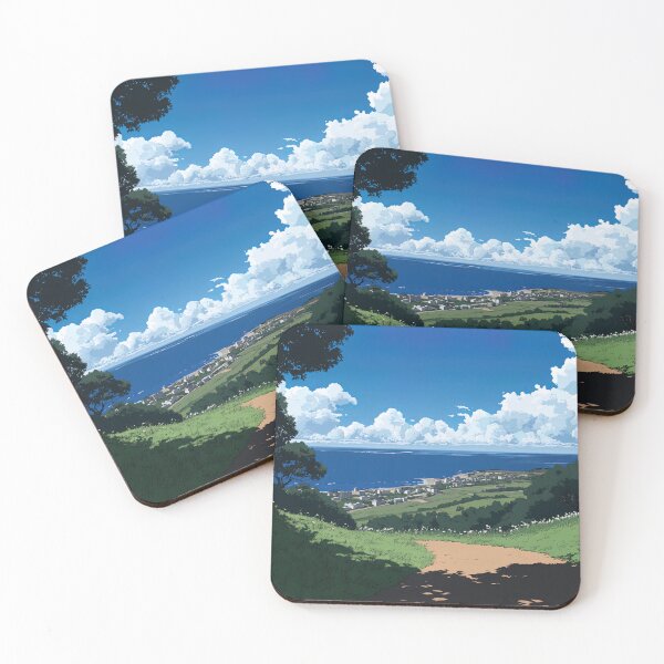 Item preview, Uruguay coast | Anime style designed and sold by ComicsFactory.