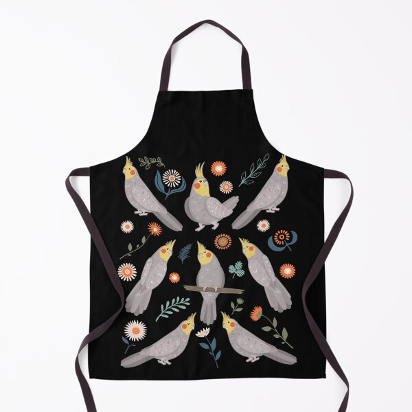 Item preview, Cockatiel Flowers designed and sold by Clara Hollins.