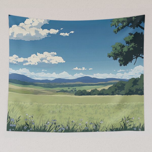 Item preview, Uruguay landscape | Anime style designed and sold by ComicsFactory.