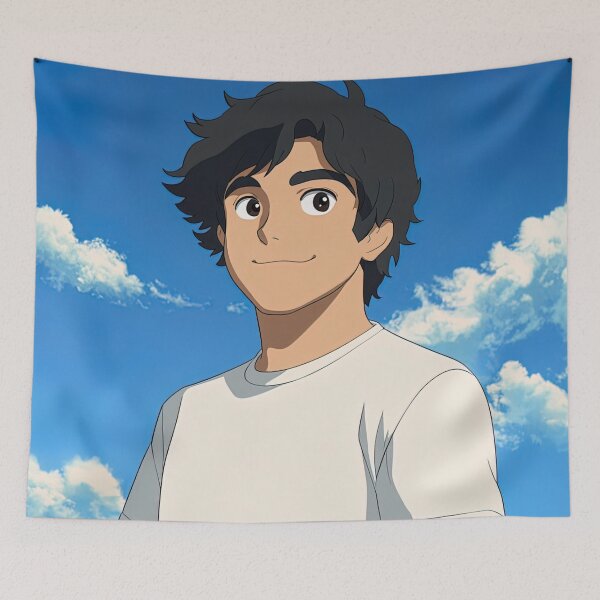 Item preview, Uruguayan man, portrait | Anime style designed and sold by ComicsFactory.