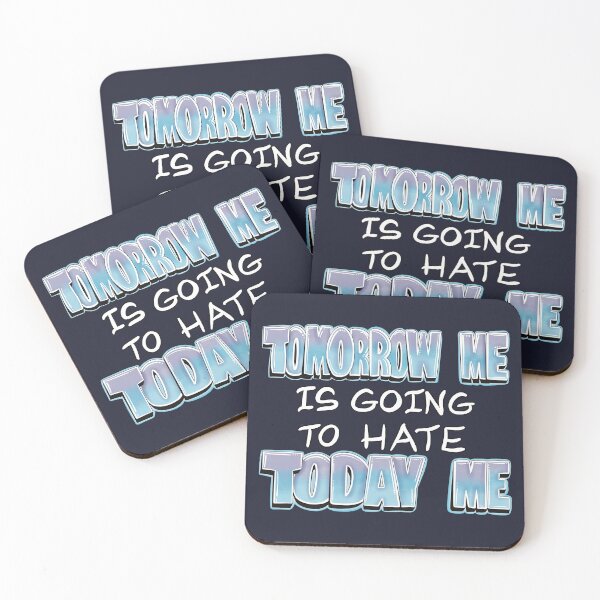 Item preview, Funny Typographic Procrastination Joke designed and sold by AloraDawnEve.