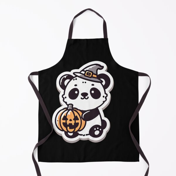 Item preview, Halloween Panda with Pumpkin. designed and sold by Linework Studio.