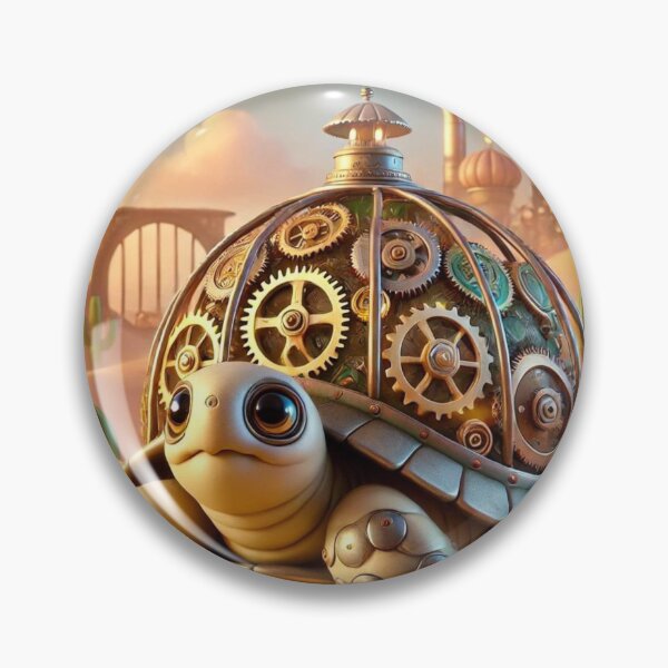 Item preview, Steampunk Desert Tortoise designed and sold by Sillytoe.