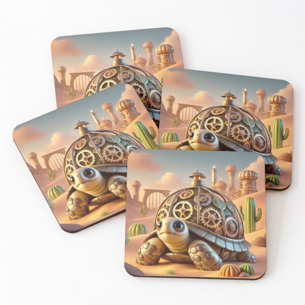 Item preview, Steampunk Desert Tortoise designed and sold by Sillytoe.