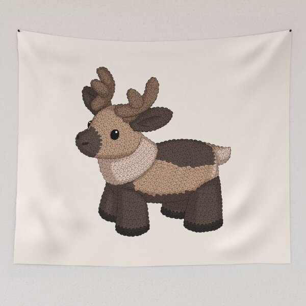 Item preview, Crochet Caribou designed and sold by 1Hope1Faith.