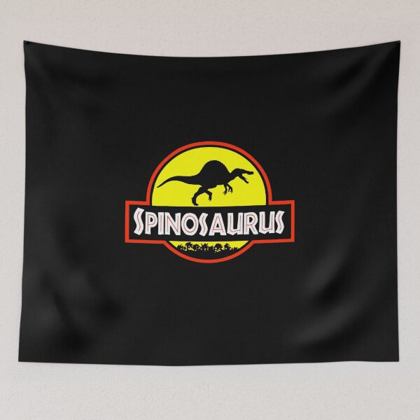 Item preview, spinosaurus dinosaur logo designed and sold by Blck-Acid-Devil.
