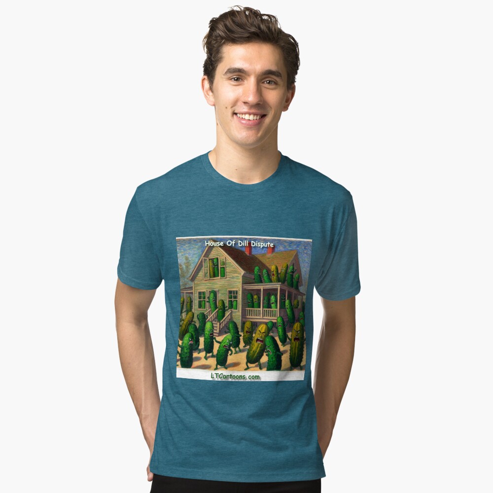 Item preview, Tri-blend T-Shirt designed and sold by ltcartoons.