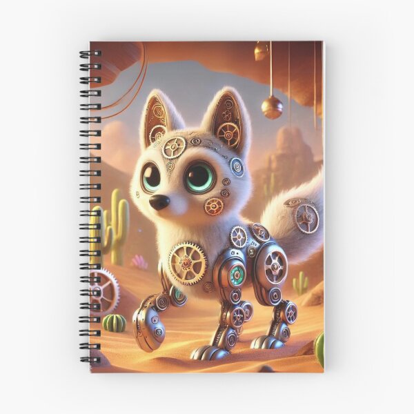Item preview, Steampunk Desert Wolf designed and sold by Sillytoe.