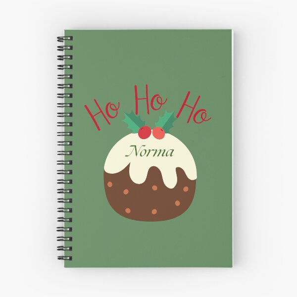 Item preview, Christmas Pudding Ho Ho Ho Norma designed and sold by Fionamyles.