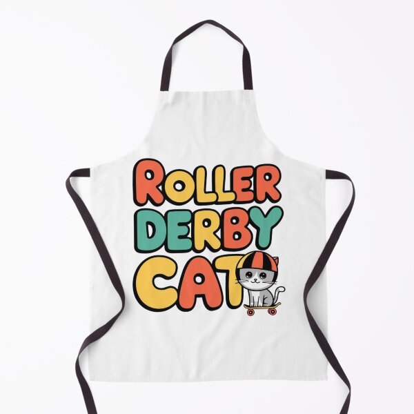 Item preview, roller derby cat designed and sold by Ismartista.