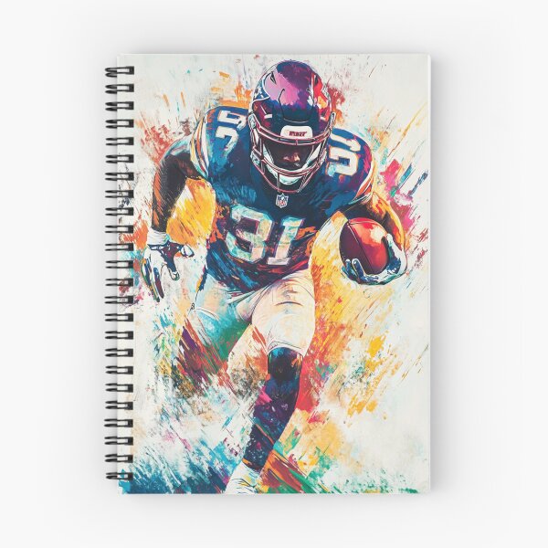 Item preview, American Footballer vibrant colours abstract Active Outdoors Inspired Art designed and sold by CDC40.