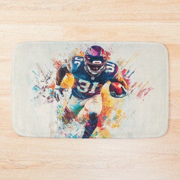 Item preview, American Footballer vibrant colours abstract Active Outdoors Inspired Art designed and sold by CDC40.