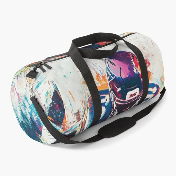 Item preview, American Footballer vibrant colours abstract Active Outdoors Inspired Art designed and sold by CDC40.