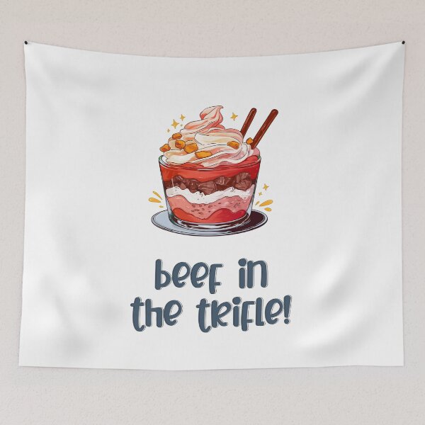 Item preview, Beef in the Trifle Surprise: A Thanksgiving Meme That Will Crack You Up! designed and sold by FUNqoosh.
