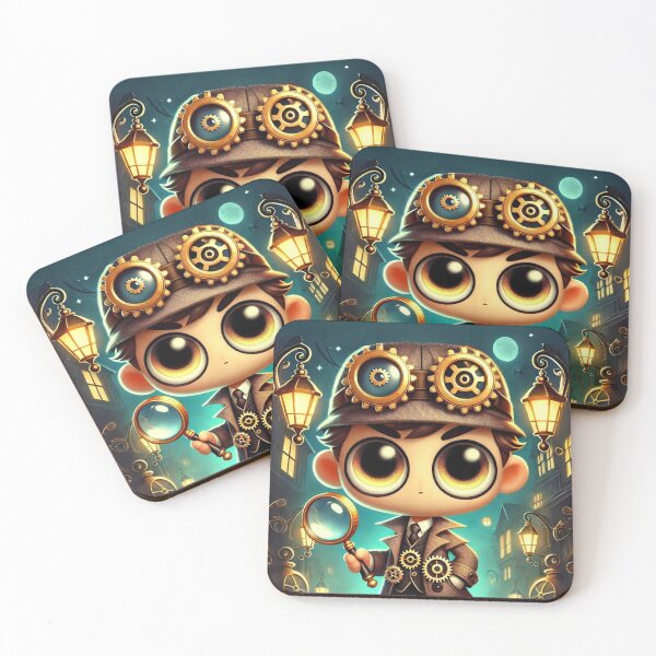 Item preview, Steampunk Detective designed and sold by Sillytoe.