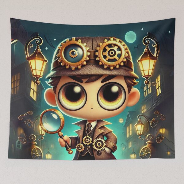 Item preview, Steampunk Detective designed and sold by Sillytoe.