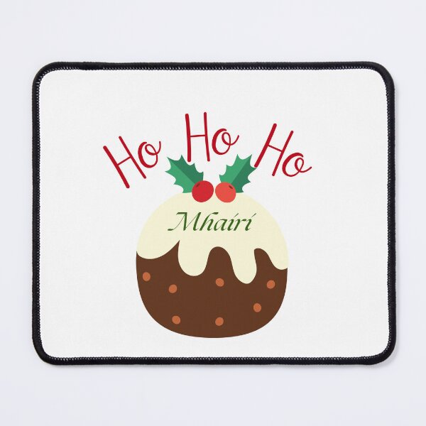 Item preview, Christmas Pudding Ho Ho Ho Mhairi designed and sold by Fionamyles.
