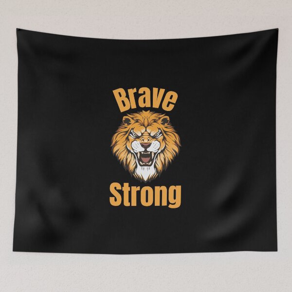 Item preview, Brave. Strong  designed and sold by Karim-Karem.