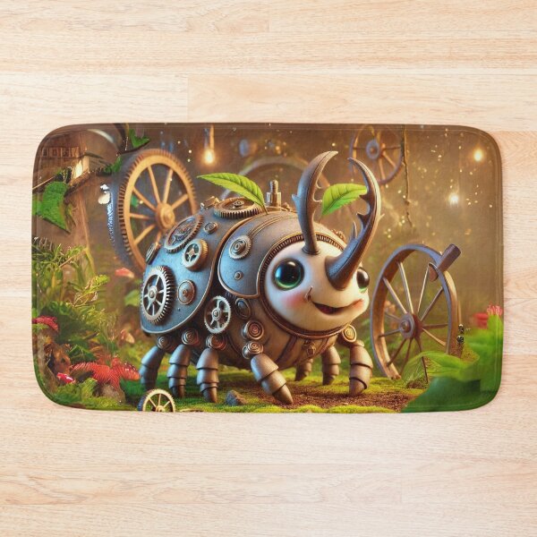 Item preview, Steampunk Devil’s Coach Horse Beetle designed and sold by Sillytoe.