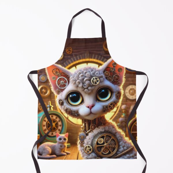 Item preview, Steampunk Devon Rex designed and sold by Sillytoe.