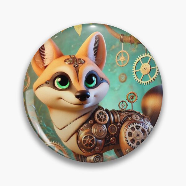 Item preview, Steampunk Dhole designed and sold by Sillytoe.