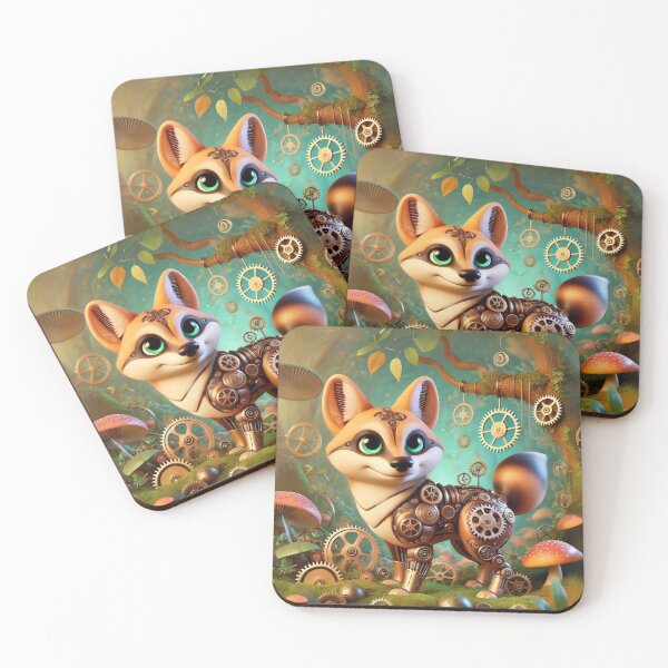 Item preview, Steampunk Dhole designed and sold by Sillytoe.