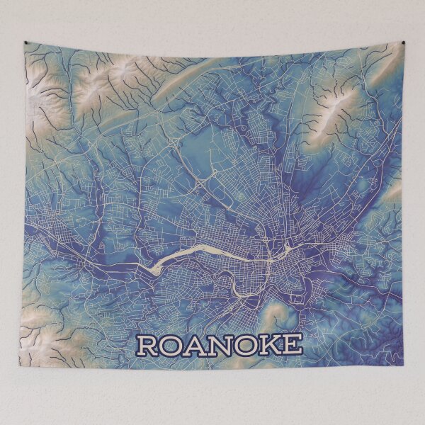Item preview, Roanoke, VA  designed and sold by DreamingBeetle.