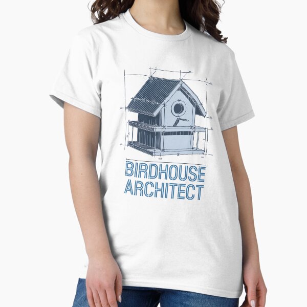 Item preview, Birdhouse Architect designed and sold by Wegetees.