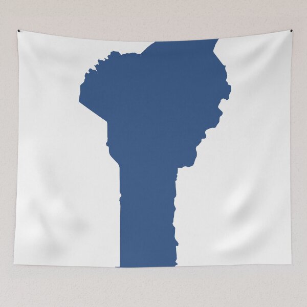 Item preview, Benin Love in Navy designed and sold by Maren Misner.