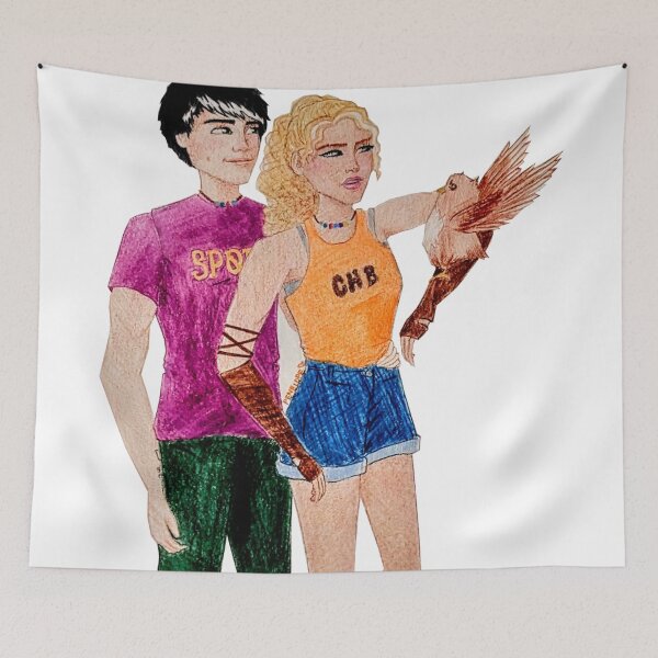 Item preview, Percy and Annabeth Smile  designed and sold by Art in Exile.