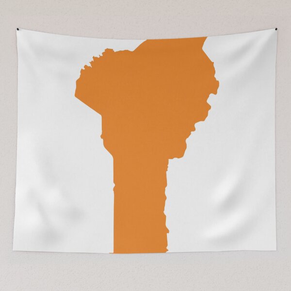 Item preview, Benin Love in Orange designed and sold by Maren Misner.