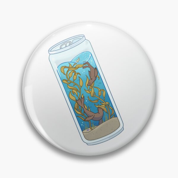 Item preview, Sea Lions in Kelp Forest Can Aesthetic  designed and sold by korialis.