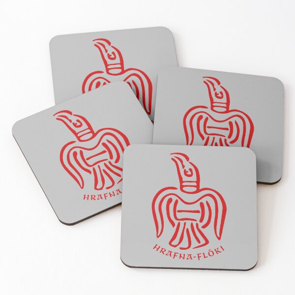 Item preview, HRAFNA FLOKI - CUERVO FLOKI. ROJO. designed and sold by 5hertz.