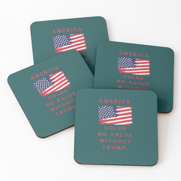 Item preview, Patriotism Reimagined: America Holds No Value Without TRUMP designed and sold by EducaPro.