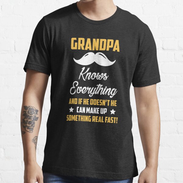 Costume Ideas For Grandpa. Father's Day Gift Shirt.