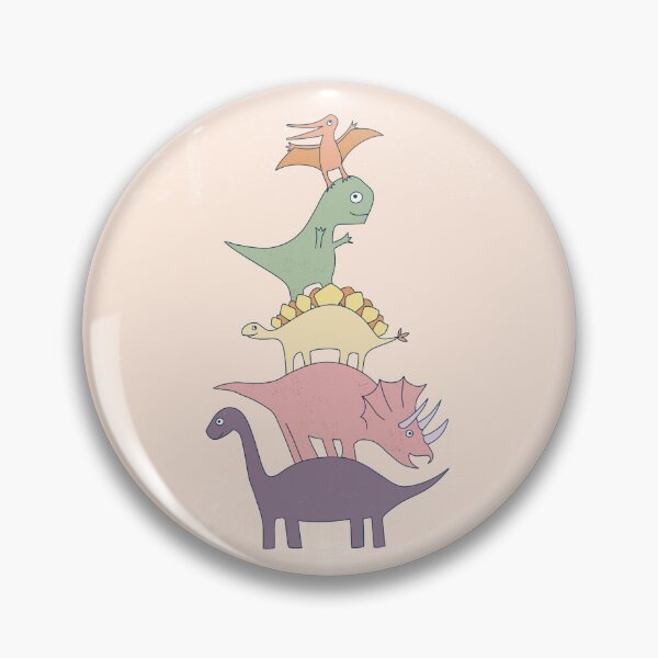 Item preview, Dinosaur Stack - cute Dino illustration by Cecca Designs designed and sold by Cecca-Designs.