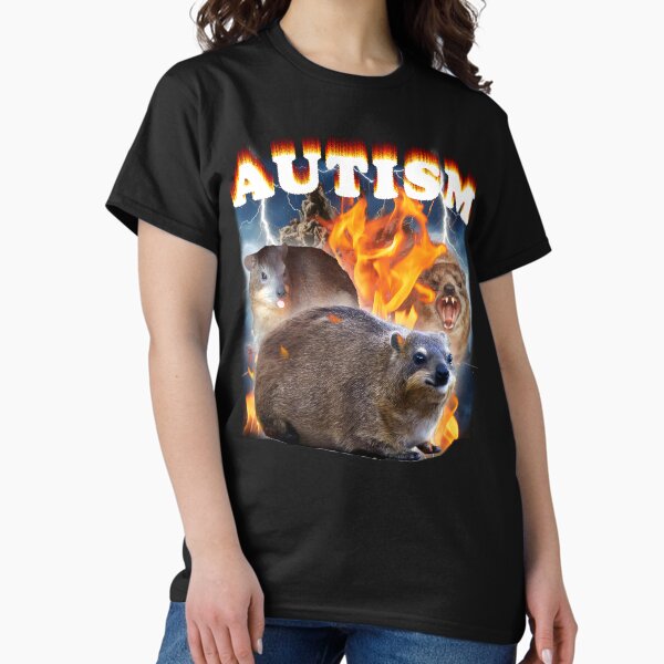 Artikel-Vorschau von Lustiges Hyrax-Meme-T-Shirt, designt und verkauft von MemishDesign.