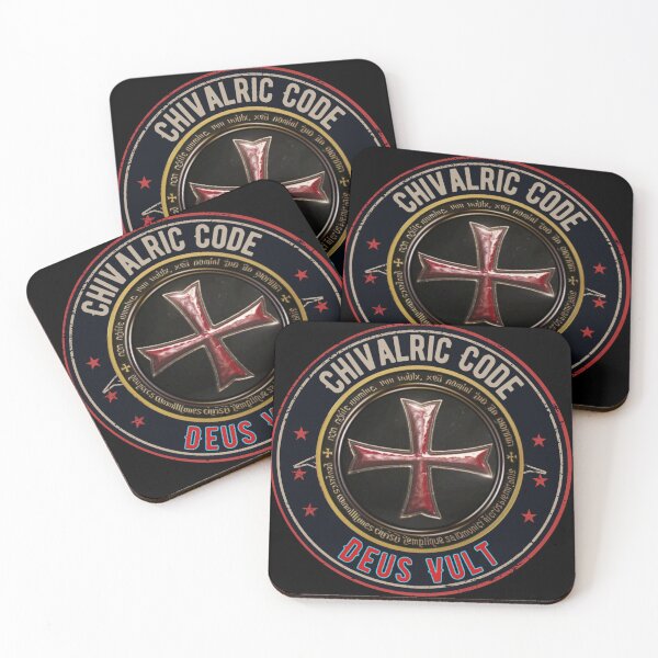 Item preview, Templar Knights Chivalric Code designed and sold by historyandmore.