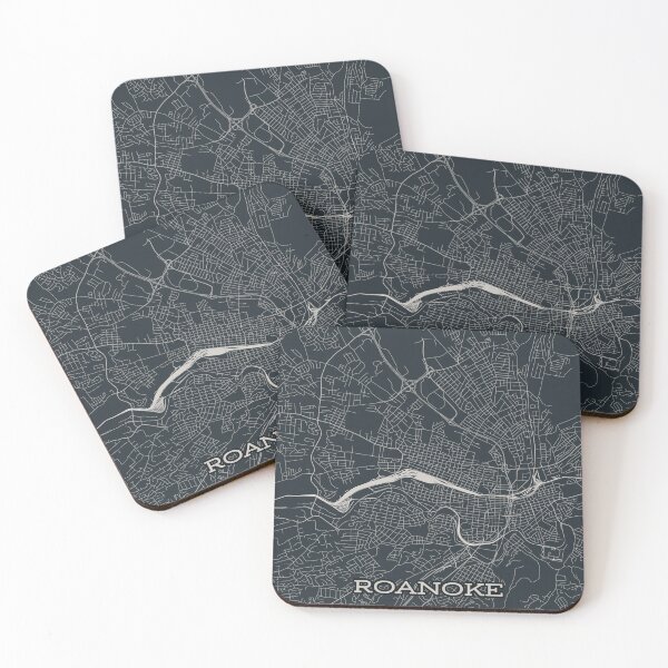 Item preview, Roanoke, VA in negative designed and sold by DreamingBeetle.