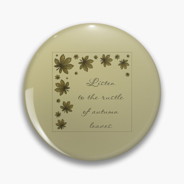 Item preview, Listen to the rustle of autumn leaves designed and sold by Cherevan.