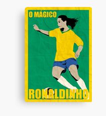 Ronaldinho Leinwanddruck